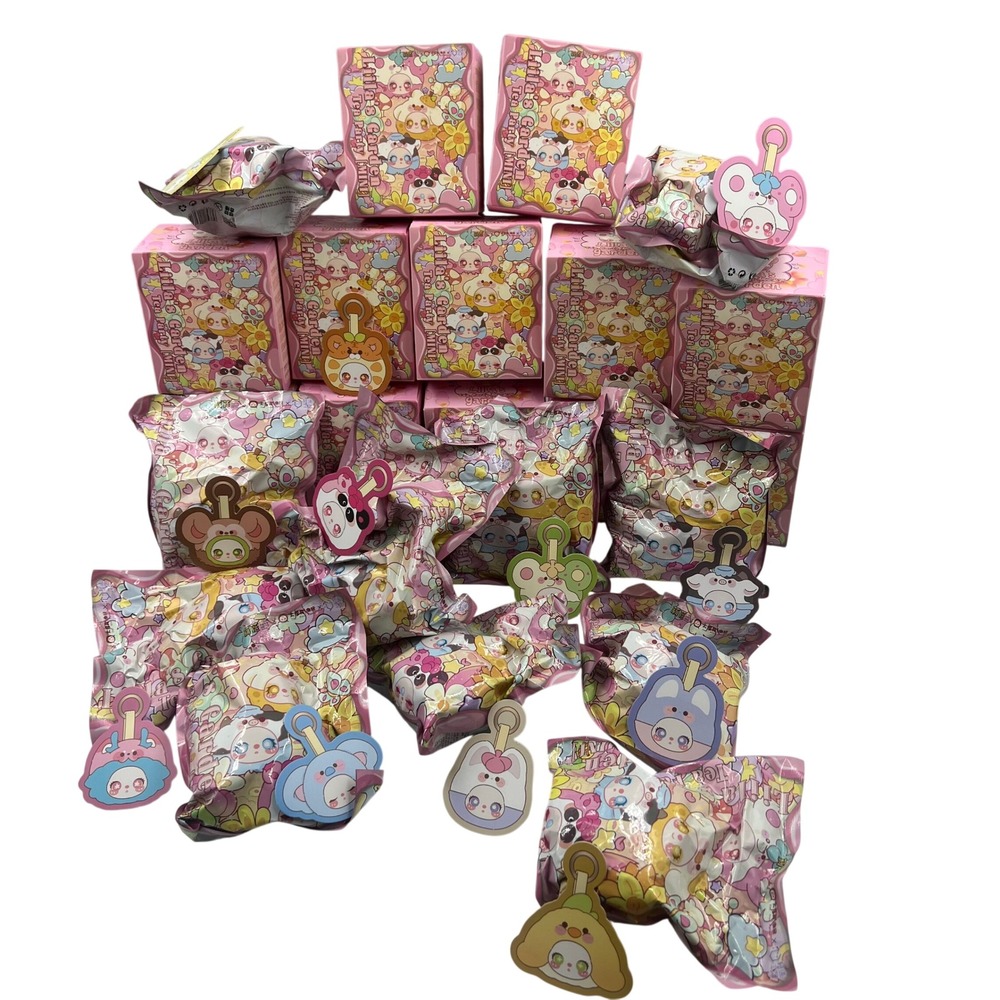 Liila Garden Tea Party MINI Plush Pendant Figure Set Lot 12 Confirmed Full Set
